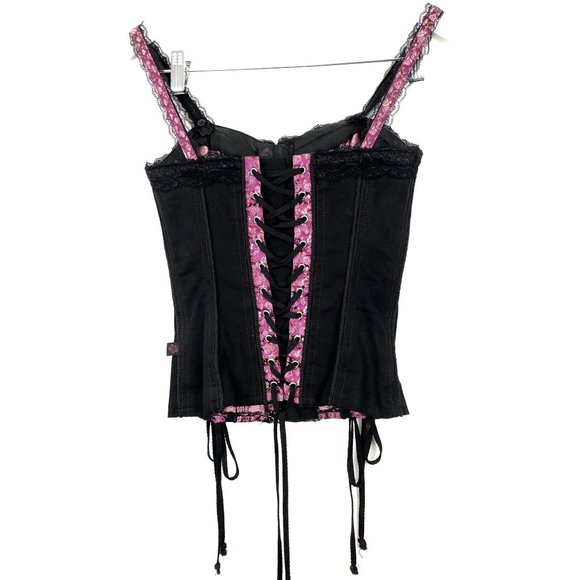 Tripp NYC Floral Corset Top - Picture 2 of 5